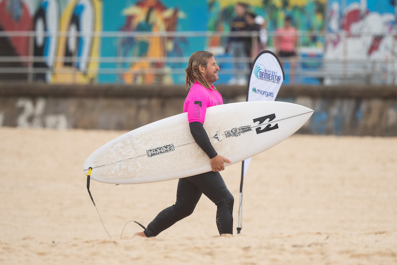 Former world champion Mark Occhilupo was among the surfers at the event. Photo: Sprout Daily