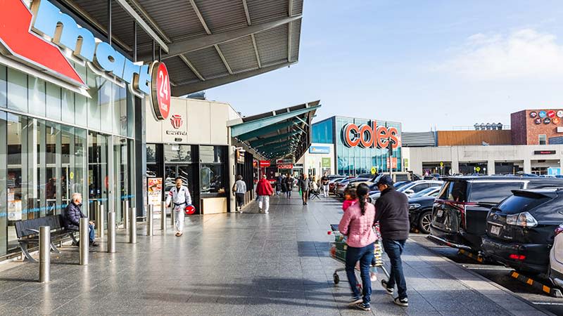 Burwood One front entry