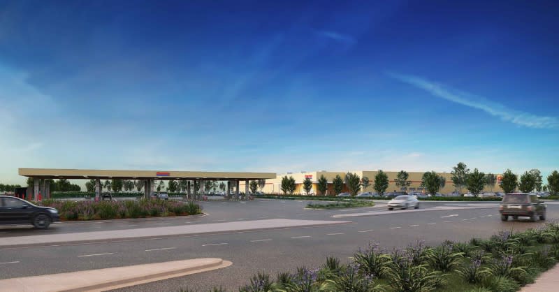 Costco's plans for the Ballarat Road site will also include an 18-bowser petrol service station.