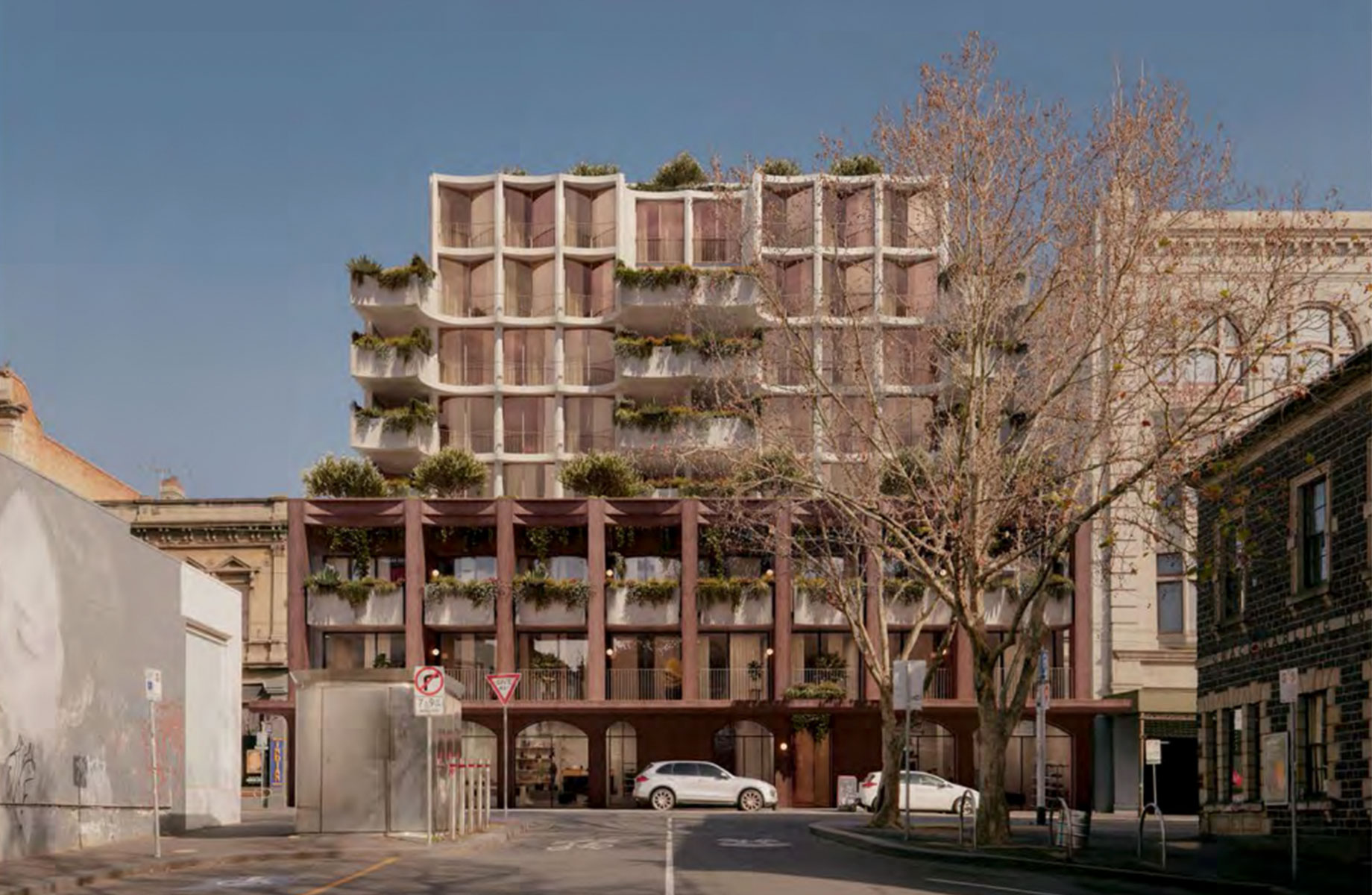 Outline Projects Lodge Plans for Fitzroy Apartments The Urban Developer