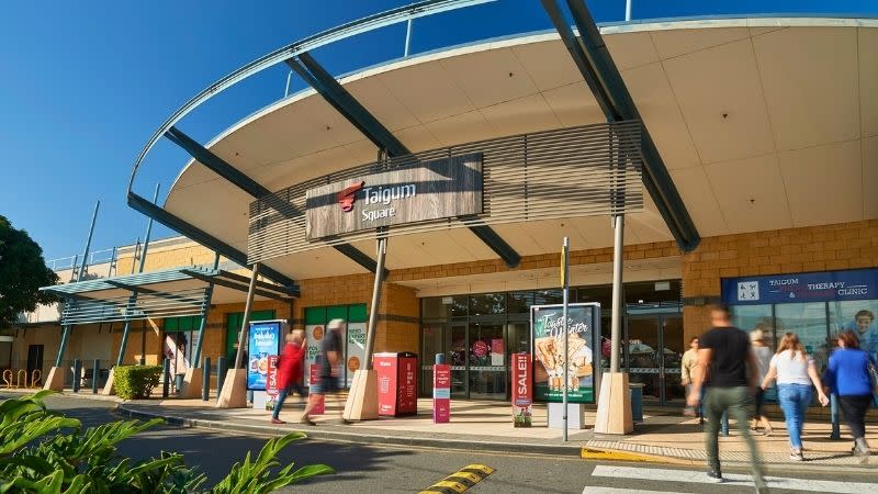 About 15km north of Brisbane’s CBD, Taigum Square spans 22,470sq m and is anchored by Woolworths and Big W,