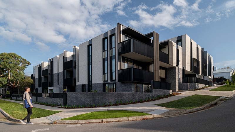 The Hayball-designed Dunlop Avenue Stage 1 was completed in early 2023
