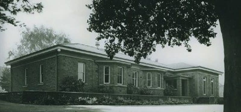 A historical photo of Sladen House which will remain on the site but will have its interiors fitted out for offices.