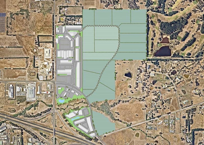 Goldfields Kyneton Central Edgecombe Road precinct plan
