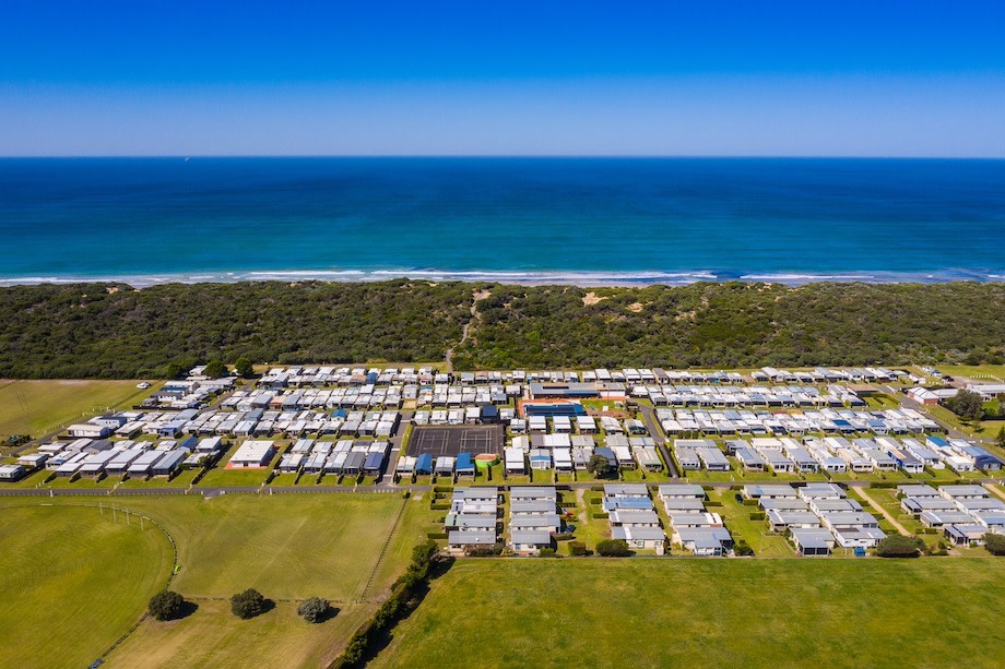 Collendina Caravan Park.