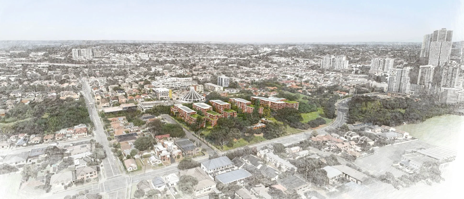A scaled-back 320-home affordable housing project in Parramatta has reached the Independent Planning Commission.