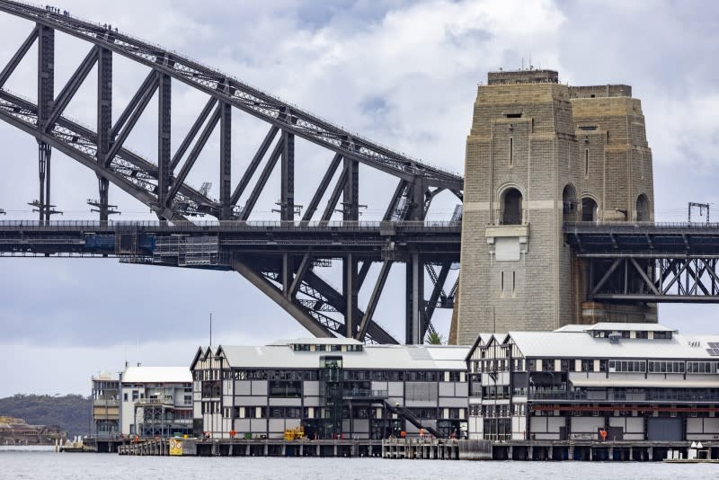 The heritage-listed Walsh Bay Precinct in NSW. 