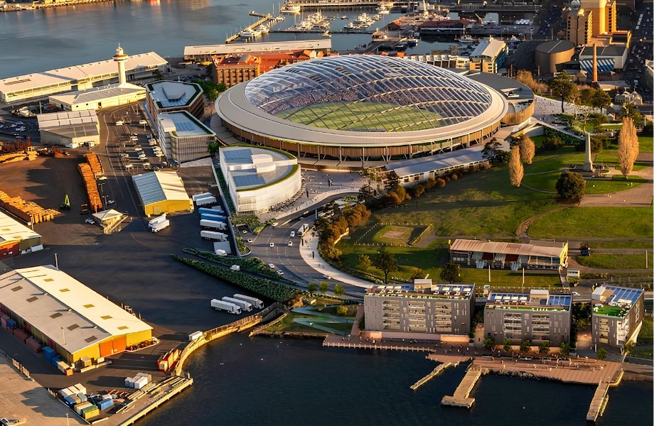 Site Works Under Way on Hobart's Macquarie Point Stadium