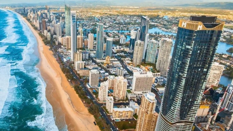 The housing affordability crisis has hit the Gold Coast hardest as the city's luxury residential development boom continues.