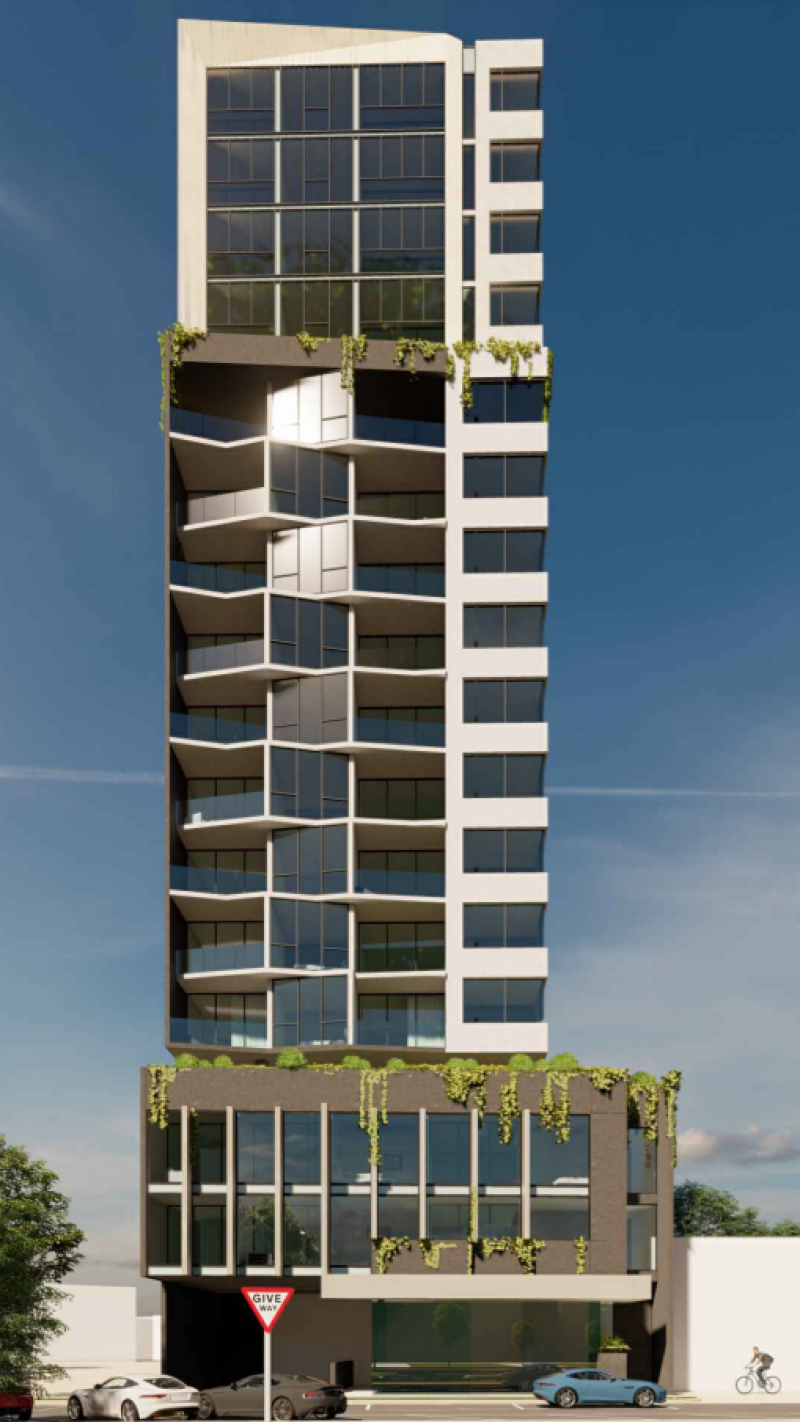 27PD's building on Princes Highway in Dandenong will have 18 storeys and 97 apartments.