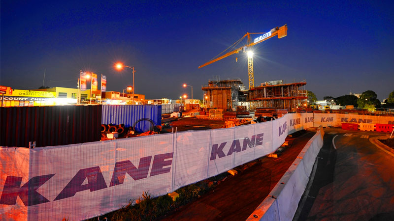 Kane Constructions commenced work on 87 projects in 2021 at a project value of $1.35 billion and average project value of $15 million.