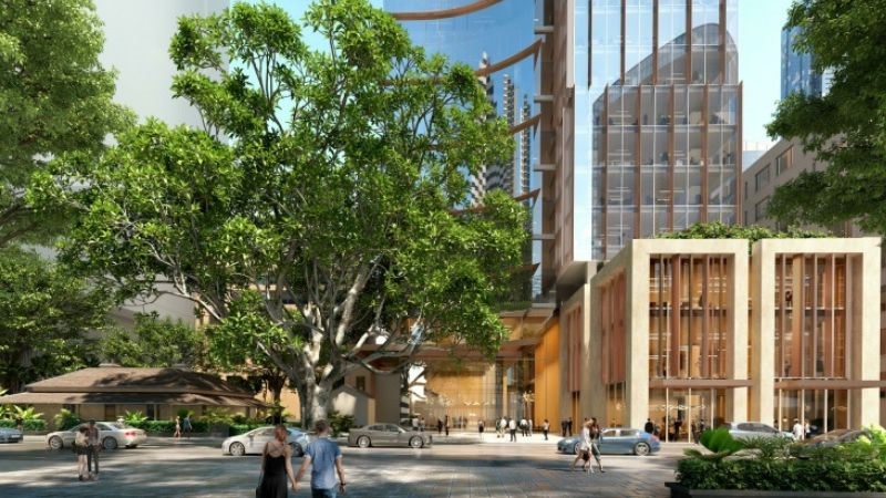 Concept designs for GPT's second tower at the Perth House Precinct.