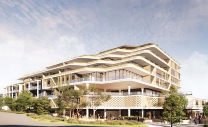 Part of Megara's proposed Sorrento Plaza Precinct in Perth, Western Australia. 