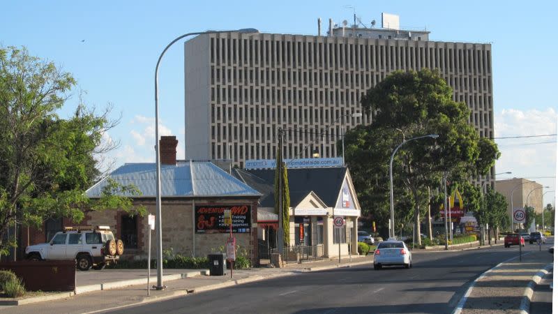 The ABC building at Collinswood was opened by then Prime Minister Gough Whitlam in 1974. Its future may include a conversion to housing.