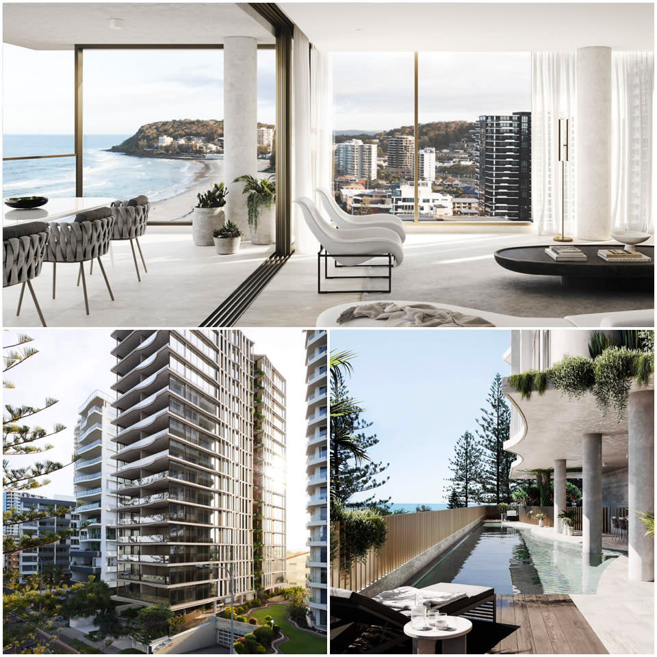 ▲ The development replaces an existing mid-level apartment building developed by Mimi Macpherson, the sister of Australian supermodel Elle. Image: Bureau Proberts
