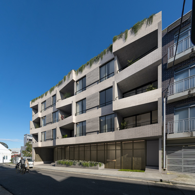 George Inatey and Mark Mezrani's plans for the co-living project on Parramatta Road in Sydney.