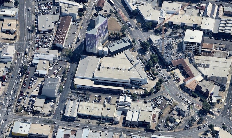 The site of the proposed Gabba Heart Precinct at 79 Logan Road, Woolloongabba.