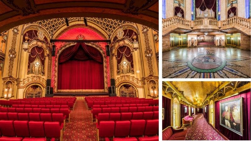 Inside the heritage-listed State Theatre.