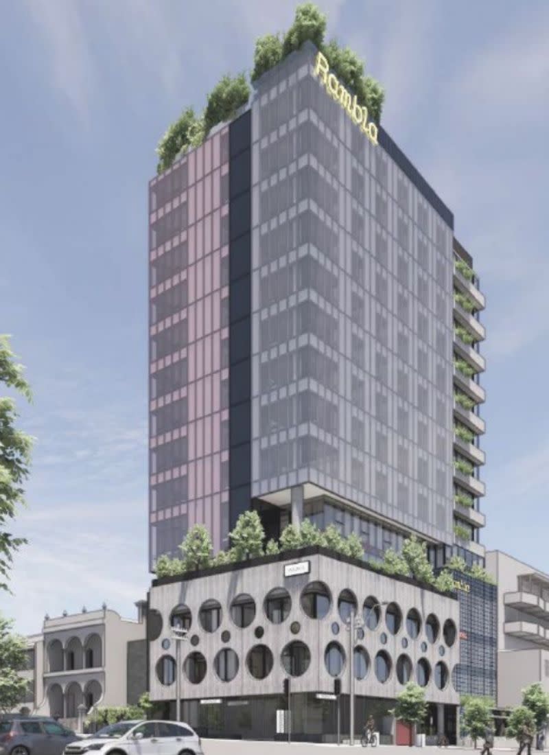 Fitzroy Smith Street pellicano Group hotel development Collingwood plans submitted