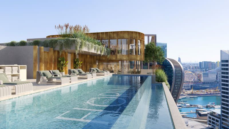 The Florin Hotel’s two-level rooftop bar and pool will set a new benchmark in Sydney’s luxury hospitality scene.