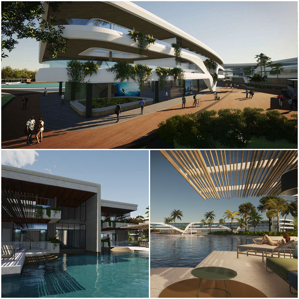 ▲ Local businessman David Imgraben and architect Gary Hunt of Hunt Design—the firm behind Crystalbrook Flynn hotel and the Cairns Esplanade Dining Precinct—are spearheading the project.

