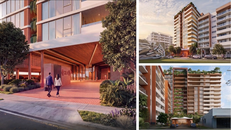 Renderings of the tower proposal by Furtado Property for the West End site.