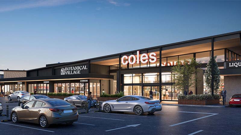 A Coles supermarket will anchor the Botanical Village Town Centre