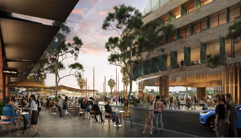 Under pressure from Sydney City Council Infrastructure NSW revised plans to increase the width of the precinct’s proposed waterfront promenade to 30 metres.