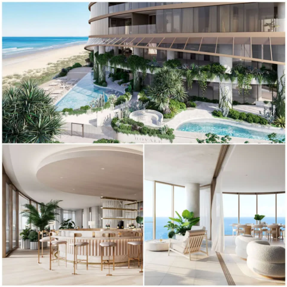 ▲ The development will feature a collection of two-, three- and four-bedroom residences and crowning penthouses. Image: DKO Architecture 