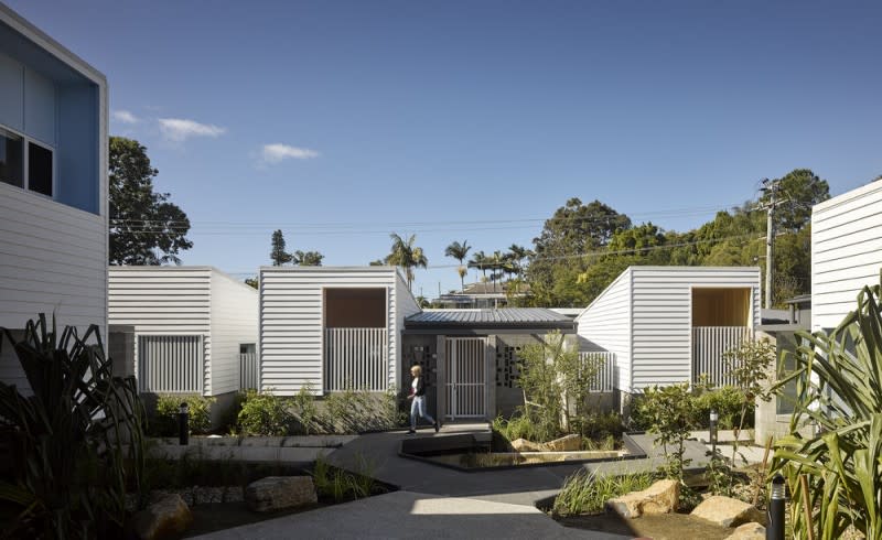 Anna O'Gorman Architecture's project Anne Street Garden Villas.