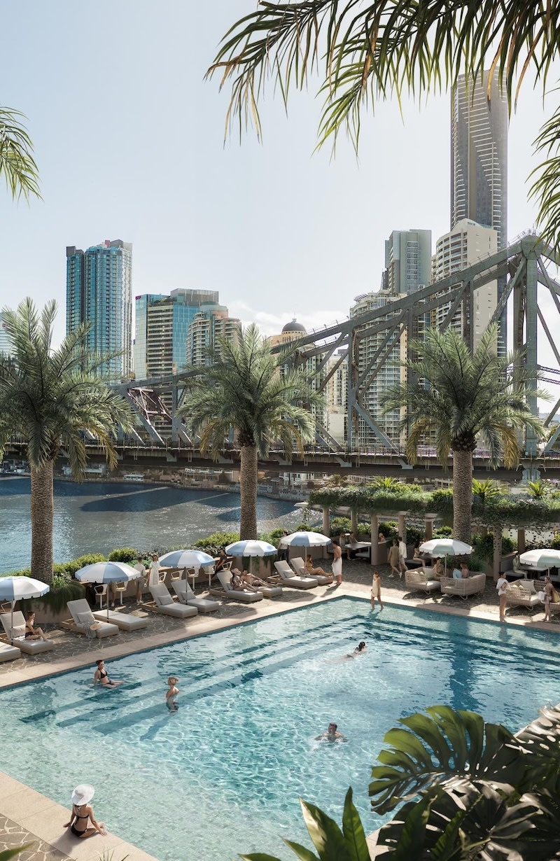 A rendering of the approved next chapter for the riverfront site, dubbed Howard Smith Wharves 2.0.