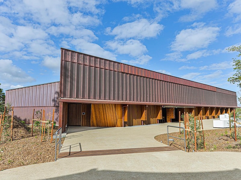 The recently completed Mon Repos Turtle Centre neighbours the park.