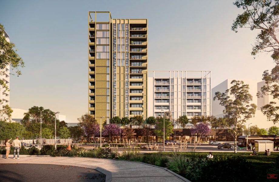 BtR Tower Between Highway and Perth's Swan River Comes Up Trumps
