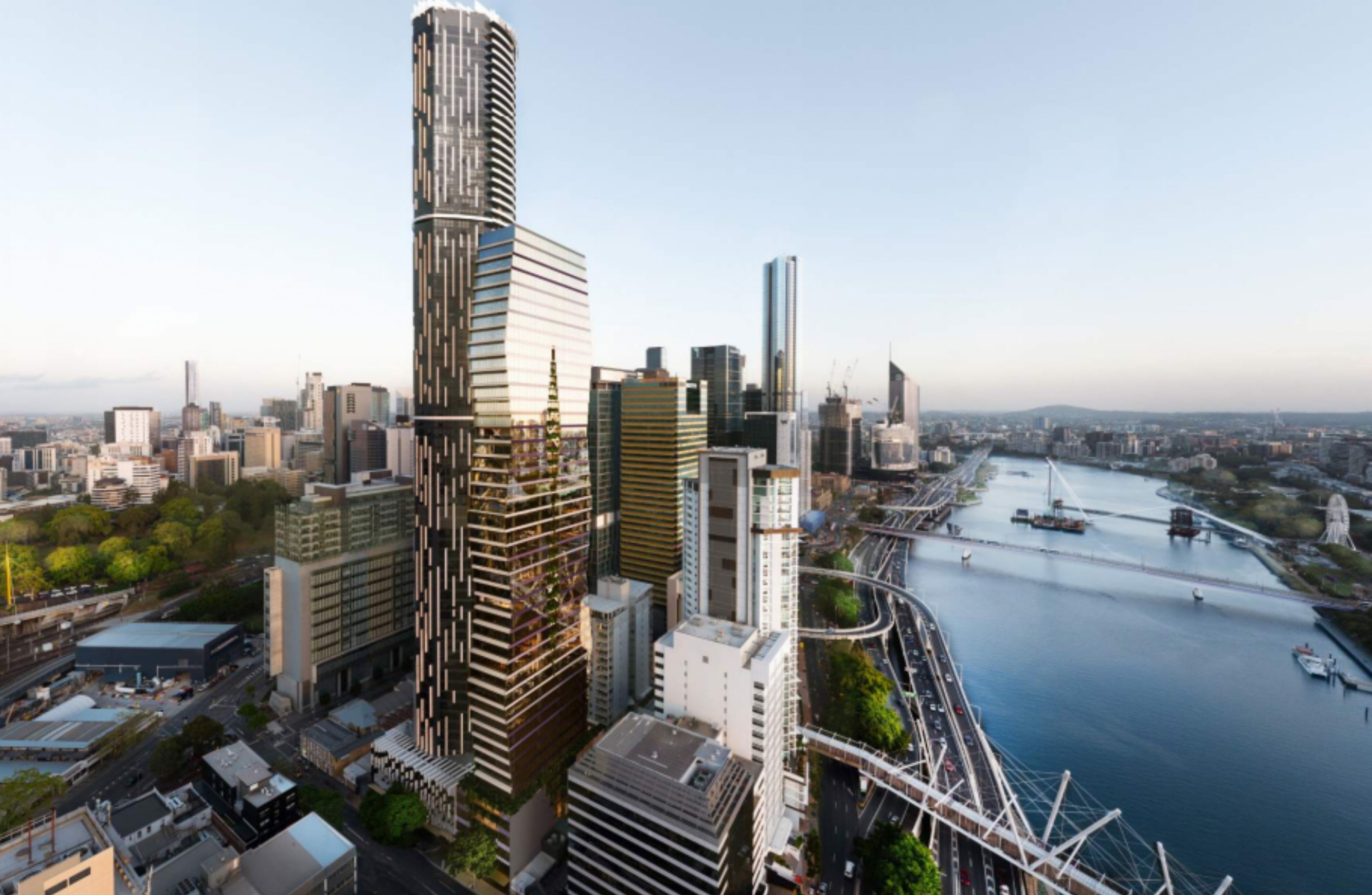 Developer Files 44-Storey Slender Brisbane Tower Plan | The Urban Developer