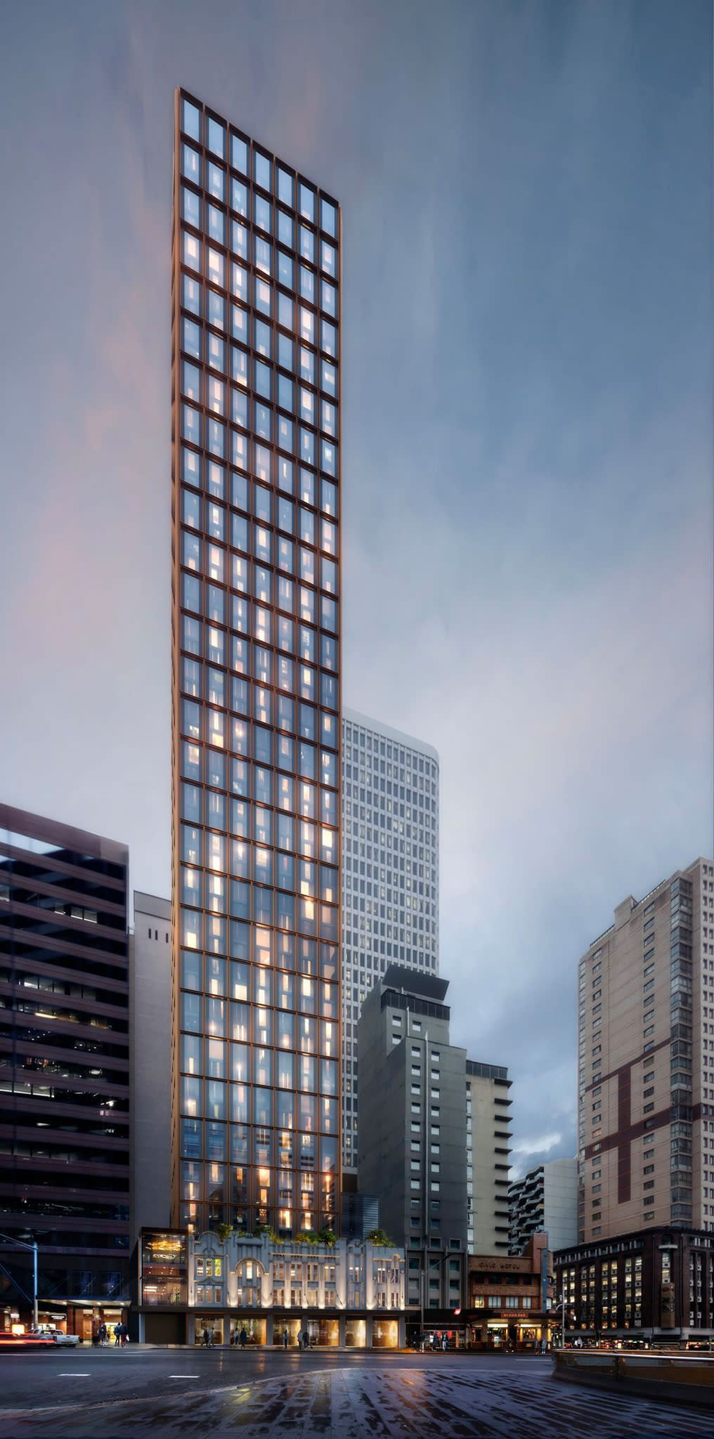 Render of 372 Pitt Street Sydney