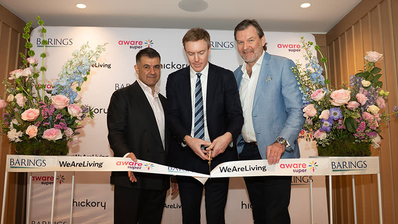 WeAreLiving 50 Queens ribbon cutting