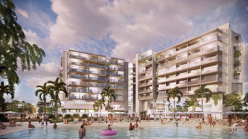 Townsville Circuit Breaker water park residences