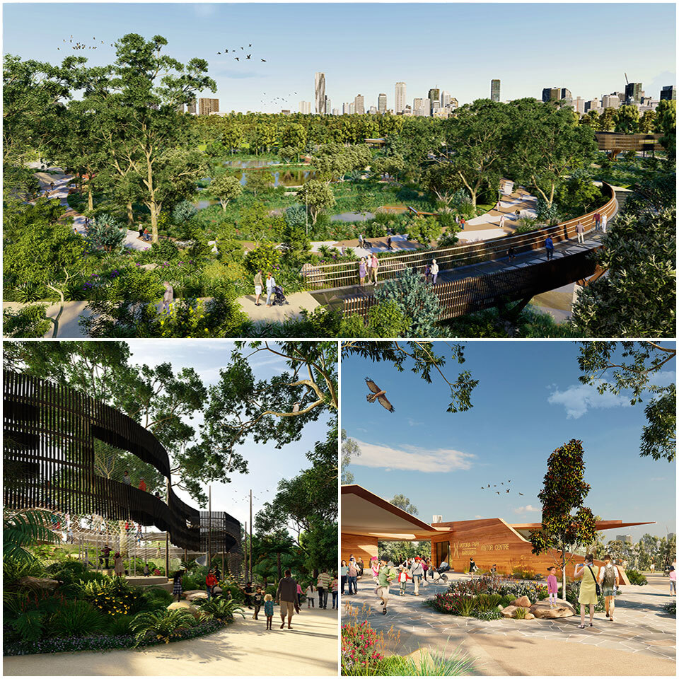Spanning 64ha and three inner-city suburbs, Victoria Park-Barrambin will be Brisbane's biggest new park in more than 50 years.