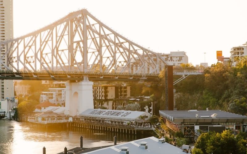 Howard Smith Wharves, anchored by Felons Brewing Co, turned nine derelict hectares beneath the Story Bridge into one of Australia’s busiest riverfront precincts.