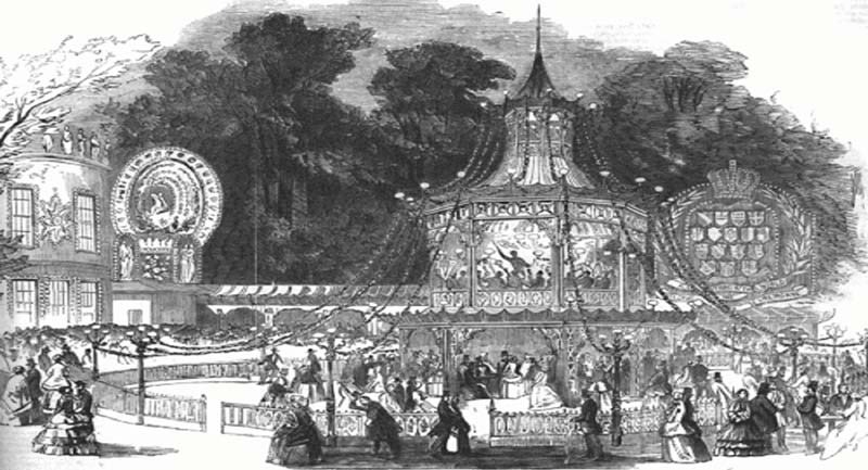 Cremorne Pleasure Gardens orchestra