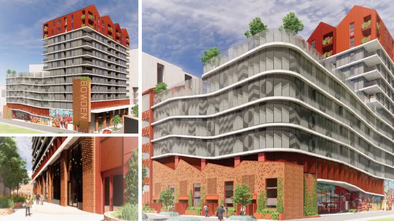 Renderings of the latest addition to the Bowden urban renewal precinct's construction pipeline.