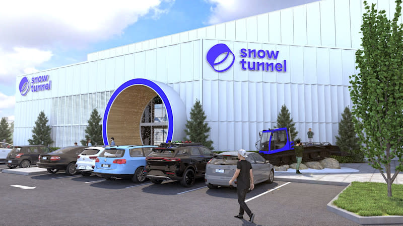 snowtunnel concept building