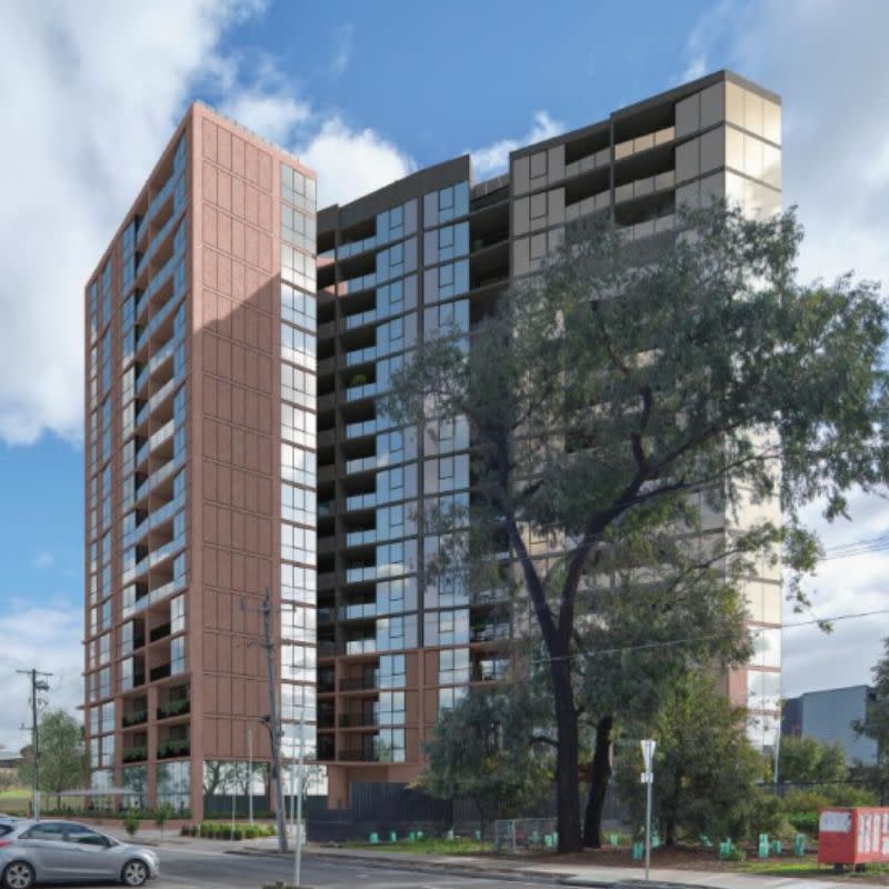 Pentridge Coburg Blue Earth development mid