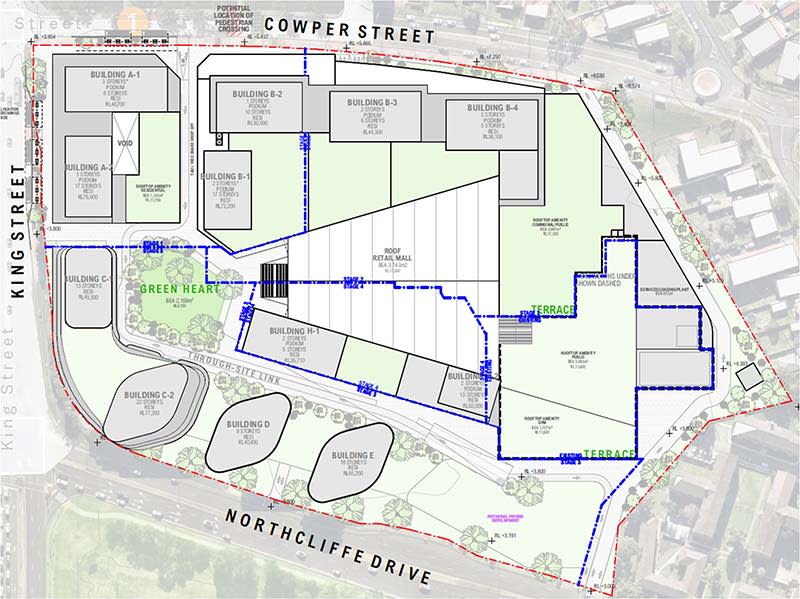 Warrawong Plaza masterplan