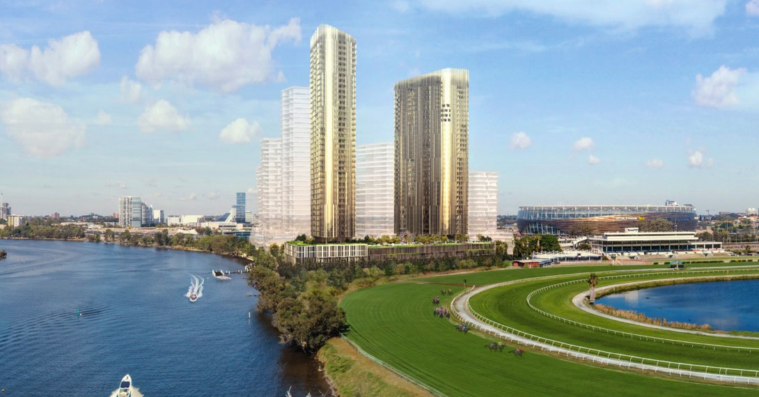 ▲ The first two towers within the project have also been designed by Hassell.