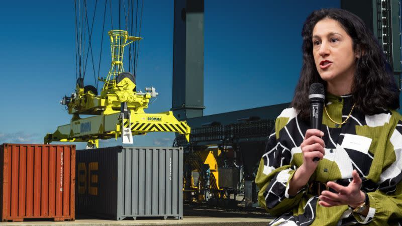 Urbis director Eleni Roussos.  The urban planner says the Beveridge Intermodal Terminal will create opportunities in Melbourne's northern corridor.