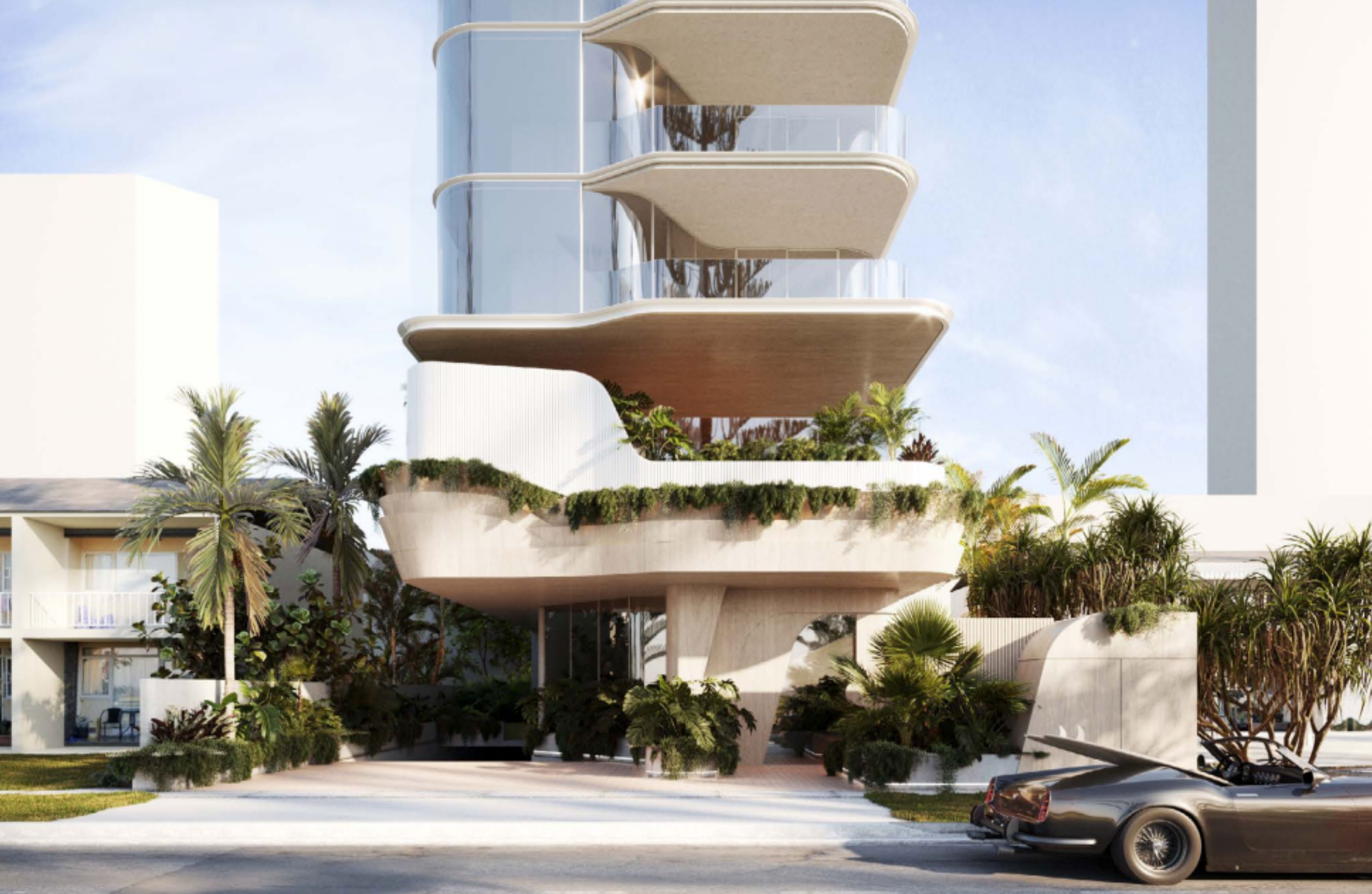 Skinny Towers Take Over Coast in New Wave Design | The Urban Developer