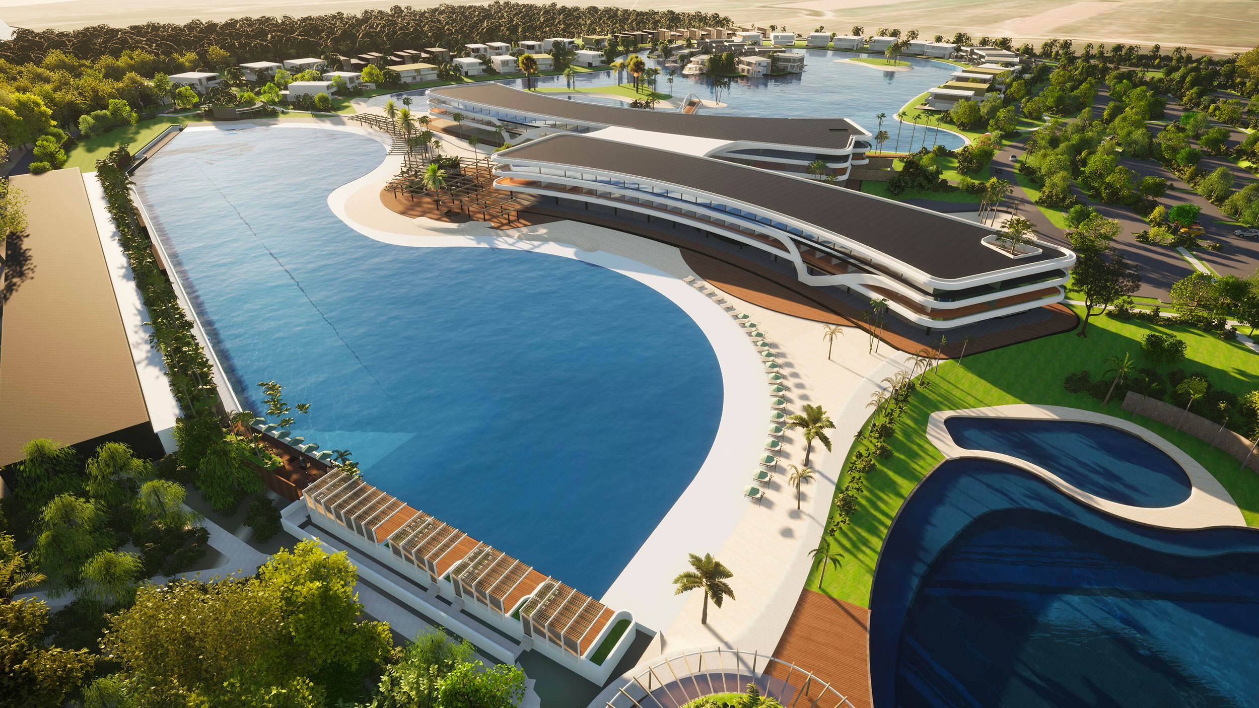 ▲ Douglas Shire Council’s town planners have advised the councillors to endorse their recommendation to move ahead with the $320 million wave park.
