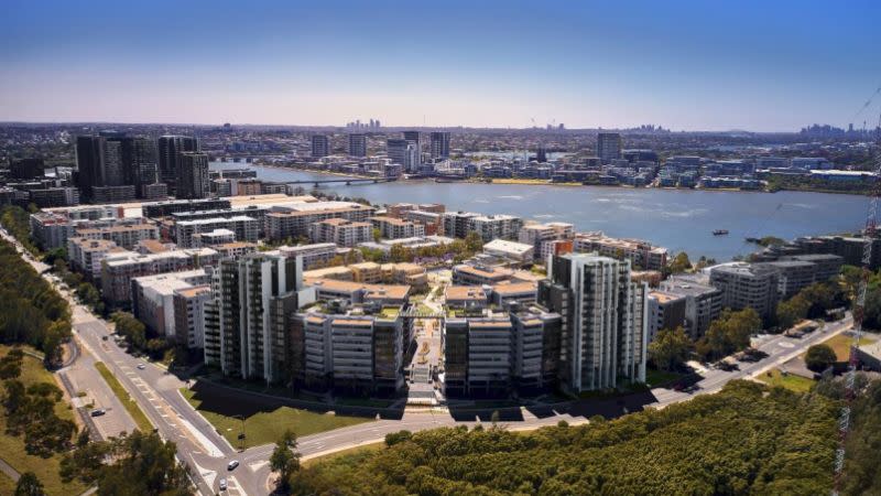 Two stepped towers rising to 15 storeys with a total of 155 apartments are proposed as the final piece in the puzzle for Piety Group's $520- million One The Waterfront development on a 2.5ha former industrial site at Wentworth Point.