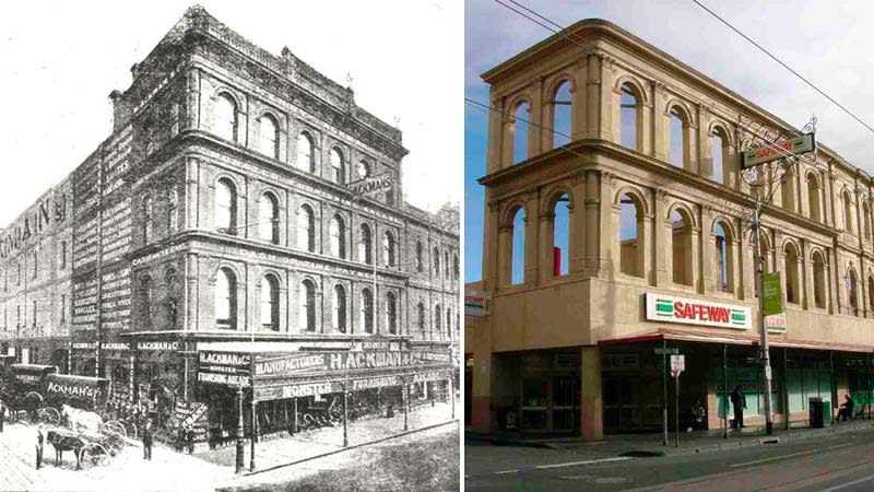 Ackmans Furniture Warehouse historic images MID